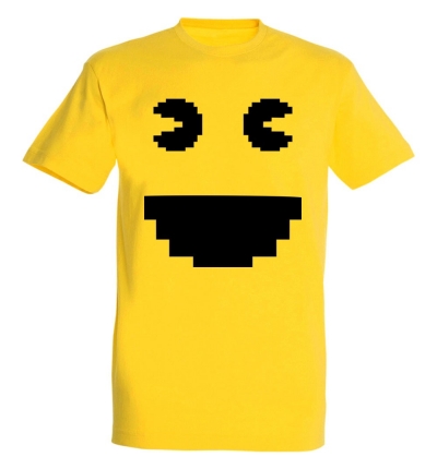 Déguishirt Pac-Man : Déguisement T-shirt de Pac-Man pixel