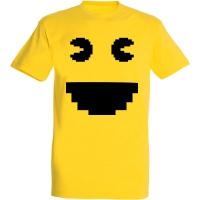 Déguishirt Pac-Man : Déguisement T-shirt de Pac-Man pixel