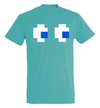 Déguishirt du Fantôme bleu dans Pac-Man : Déguisement T-shirt d'Inkey