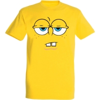 Déguishirt Bob l'Éponge : Déguisement T-shirt de Bob l'Éponge blasé