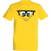 Déguishirt Bob l'Éponge : Déguisement T-shirt de Bob l'Éponge intelo