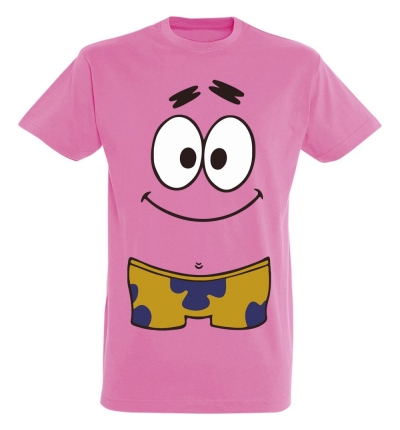 Déguishirt Bob l'Éponge : Déguisement T-shirt de Patrick Étoile en maillot de bain