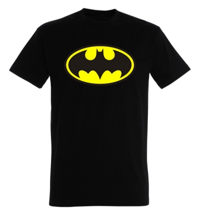 Déguishirt Super-Héros : Déguisement T-shirt noir de Batman