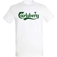 Déguishirt marque de bière : Déguisement T-shirt Carlsberg