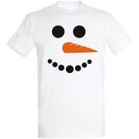 Déguishirt Hiver : T-shirt Déguisement de bonhomme de neige