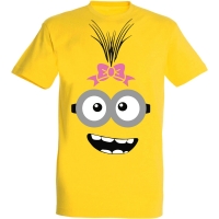 Déguishirt de Minion : T-shirt Déguisement de minion fille