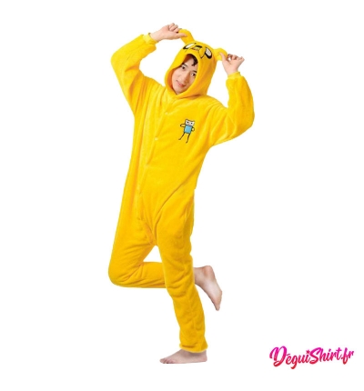 Déguisement Adventure Time : Pyjama Kigurumi Jake