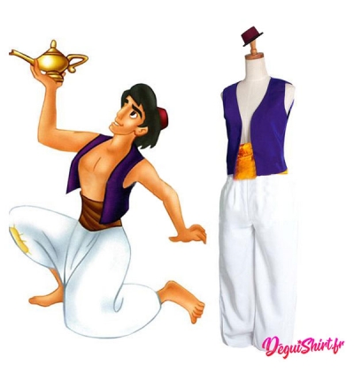 Costume Aladdin réaliste cosplay