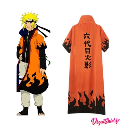 Costume Naruto : Manteau/Cape 6ème Hokage